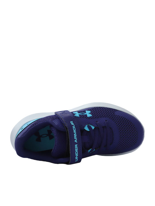 Surge 3 Kids Sports Shoes Running with Hoop & Loop Closure Blue