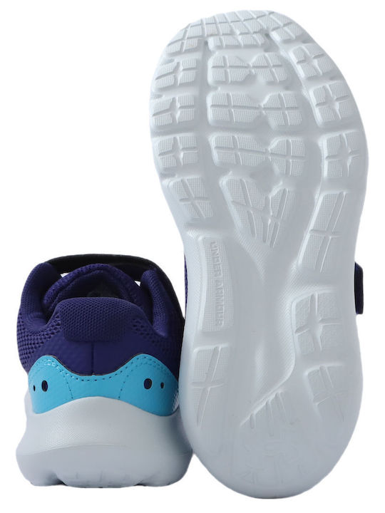 Surge 3 Kids Sports Shoes Running with Hoop & Loop Closure Blue