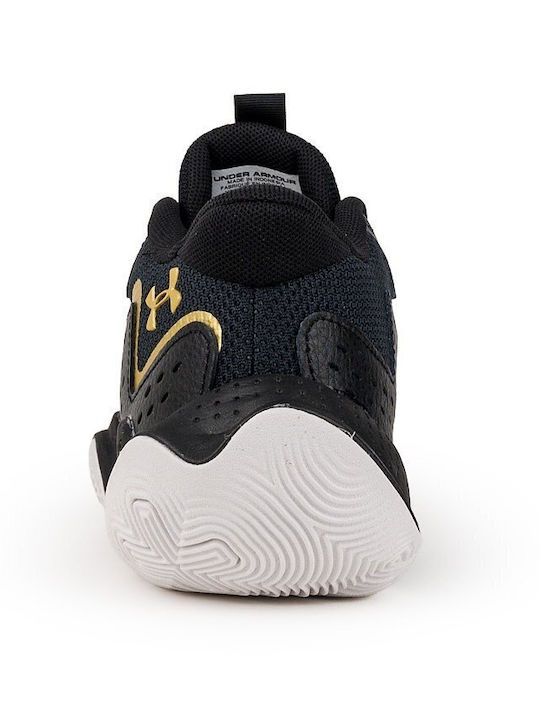 Gs Jet '23 Kids Sports Shoes Basketball with Laces Black
