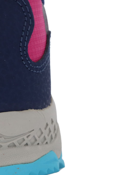 Peregrine 12 Shield Αδιάβροχα Αθλητικά Παιδικά Παπούτσια Running με Κορδόνια Navy Blue / Turquoise