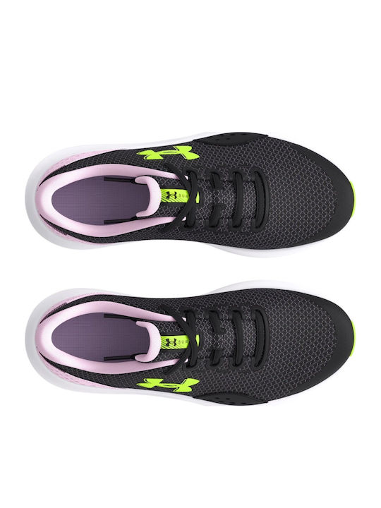 Surge 4 Kids Sports Shoes Running with Laces Black