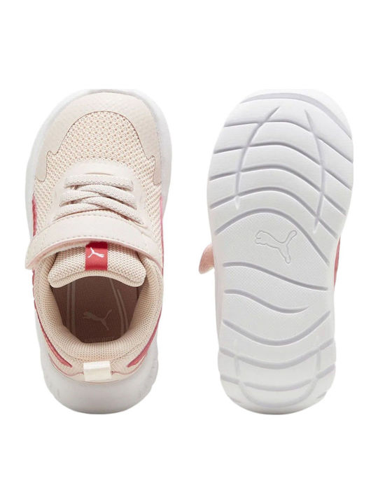 Evolve Run Mesh Детски Спортни Обувки Running с Велкро Бежови