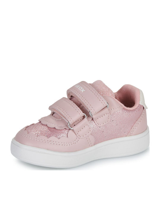 B Eclyper Kinder Sneakers Anatomisch mit Klettverschluss Rosa