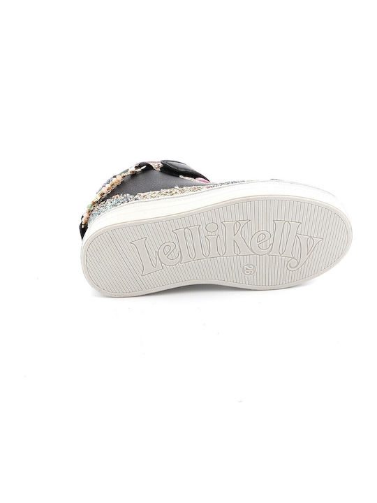 Gioiello Παιδικά Sneakers High με Σκρατς Μαύρα
