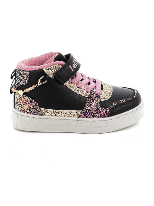 Gioiello Παιδικά Sneakers High με Σκρατς Μαύρα