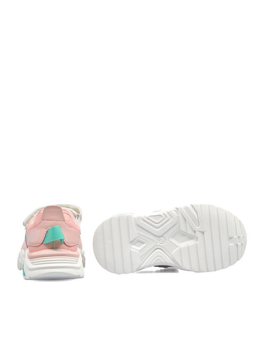 Παιδικά Sneakers με Σκρατς Ροζ
