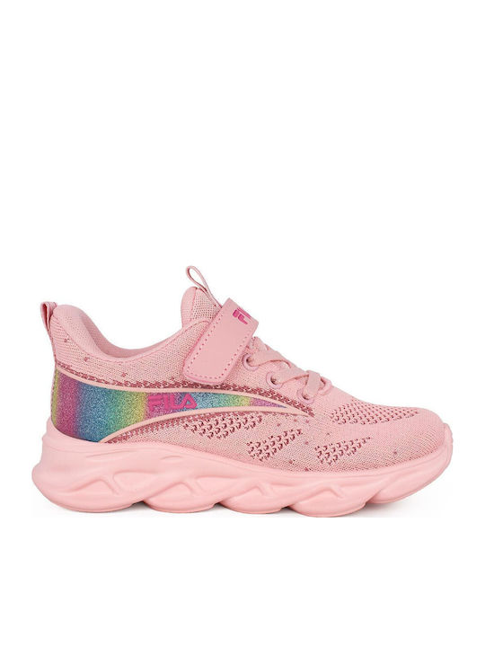Memory Strass 2 V Kids Sneakers with Scratch Fuchsia