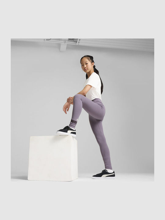 Colant Copii Sportiv Lung Purple Ess Logo