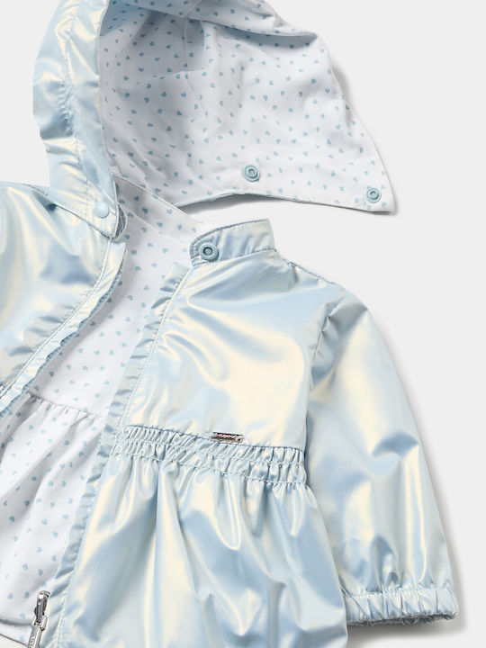 Kids' Casual Jacket Windproof Double Sided with Hood Cristallo
