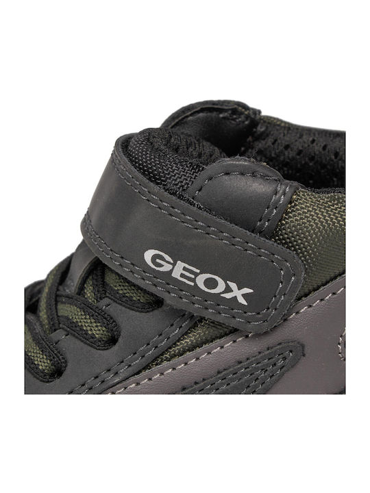 J Arzach Boy Kids Boots with Velcro Black