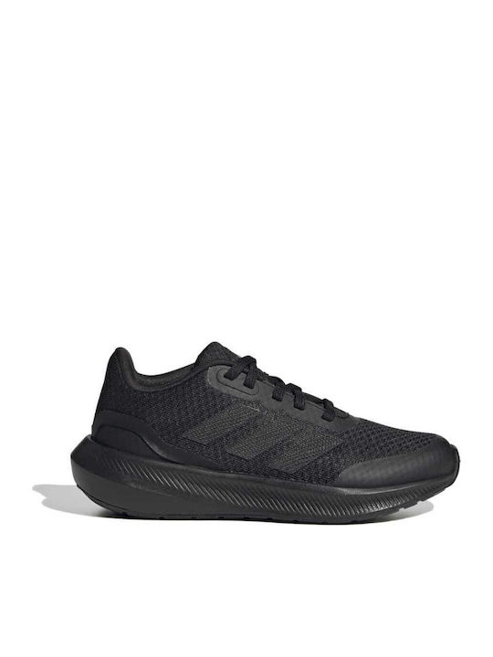 Runfalcon 3.0 K Αθλητικά Παιδικά Παπούτσια Running με Κορδόνια Μαύρα