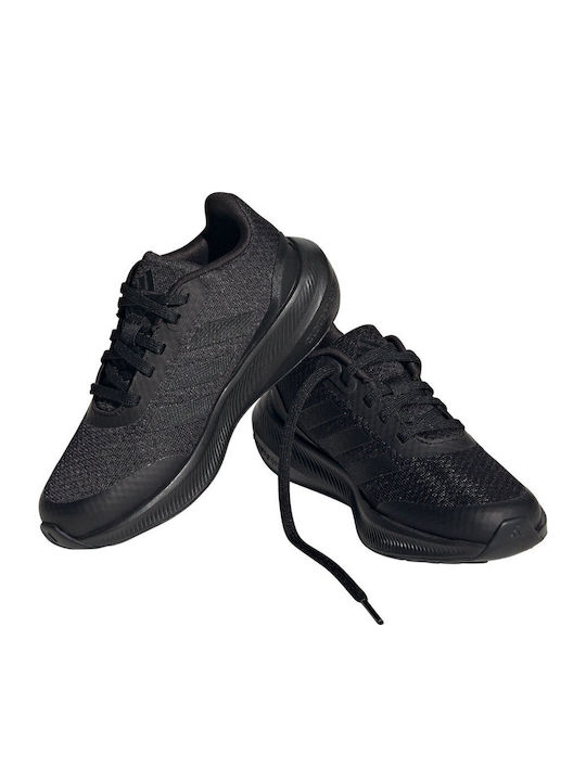 Runfalcon 3.0 K Αθλητικά Παιδικά Παπούτσια Running με Κορδόνια Μαύρα