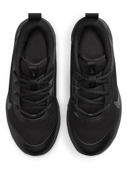 Omni Multi-Court Kids Sports Shoes Running with Laces Black