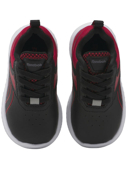 Rush Runner Rush Runner 5 Syn TD Kids Sports Shoes Running with Laces Black