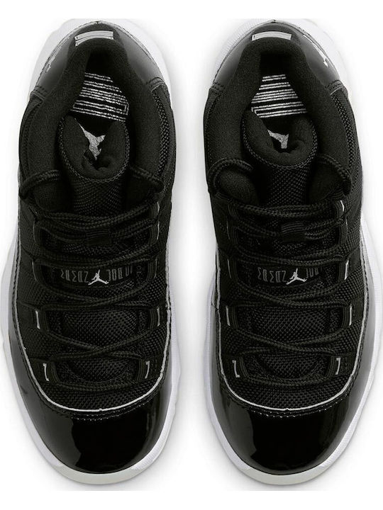 11 Retro PS Kids Sports Shoes Basketball with Laces Black