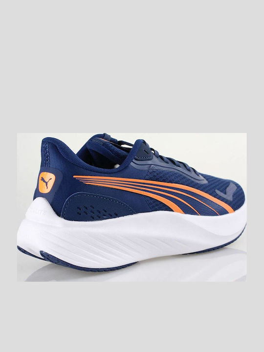 Lite Jr Kids Sports Shoes Running with Laces Navy Blue