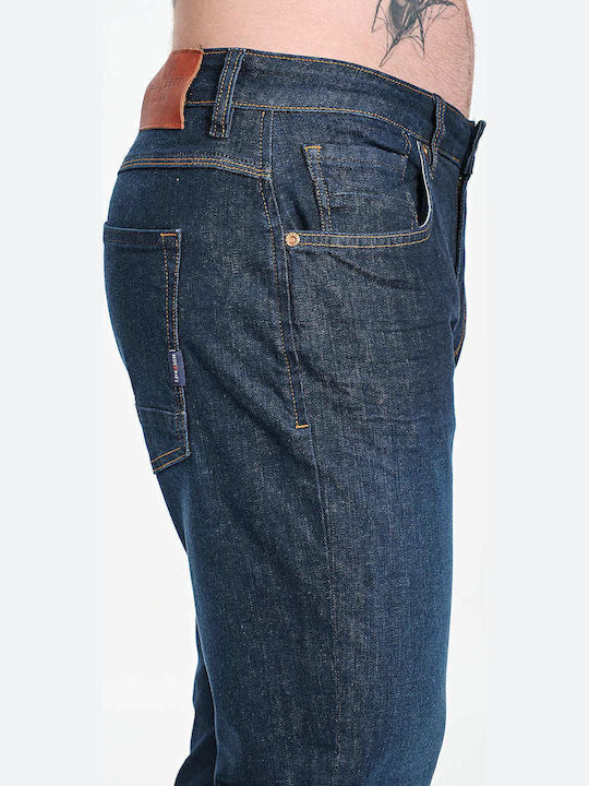Men's Jeans Pants with Loose Fit Blue
