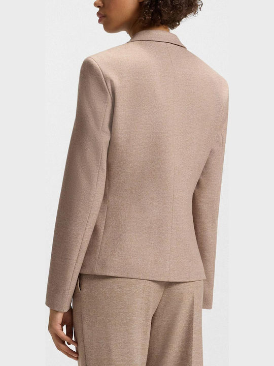 Hugo Anoria Blazer pentru femei Sacou Bej Hugo Anoria Blazer pentru femei Sacou Bej