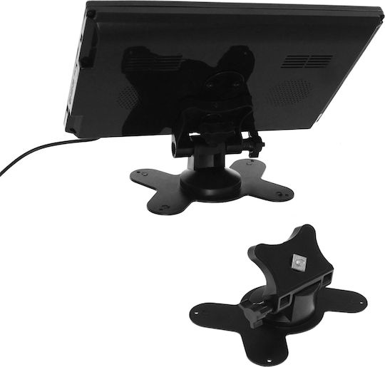 9-inch Car Auxiliary Screen for Dashboard with Removable Mount and Remote Control