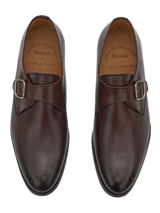 Handgefertigt Leder Herrenschuhe Braun