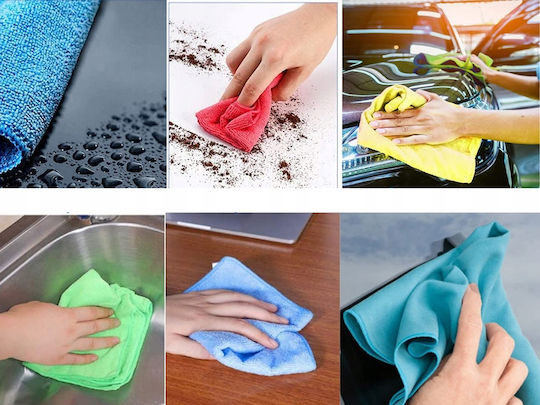 Verk Group Cleaning Set 6 Microfiber Cloths Impeccable Cleaning 5907451371190