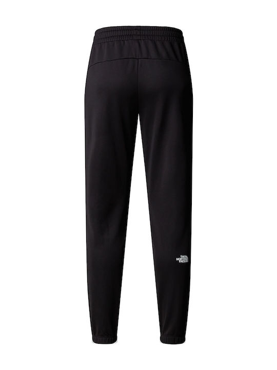 Παντελόνι Φόρμας με Λάστιχο Fleece Μαύρο
