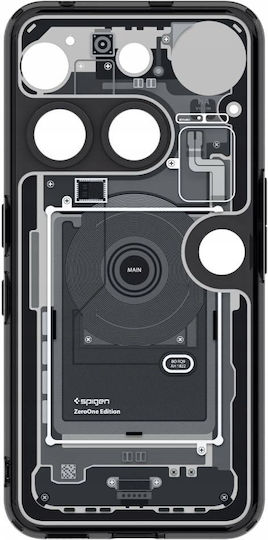 Spigen Ultra Hybrid Zero One Back Cover Σιλικόνης / Πλαστικό Μαύρο (Nothing Phone (3))