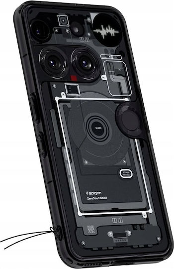 Spigen Ultra Hybrid Zero One Back Cover Σιλικόνης / Πλαστικό Μαύρο (Nothing Phone (3))