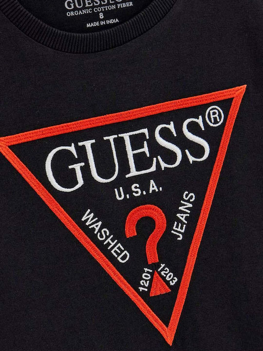 Kids' T-shirt Jet Black