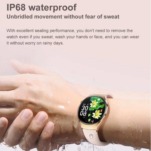M11 Pink Smartwatch with Heart Rate Monitor (Pink)