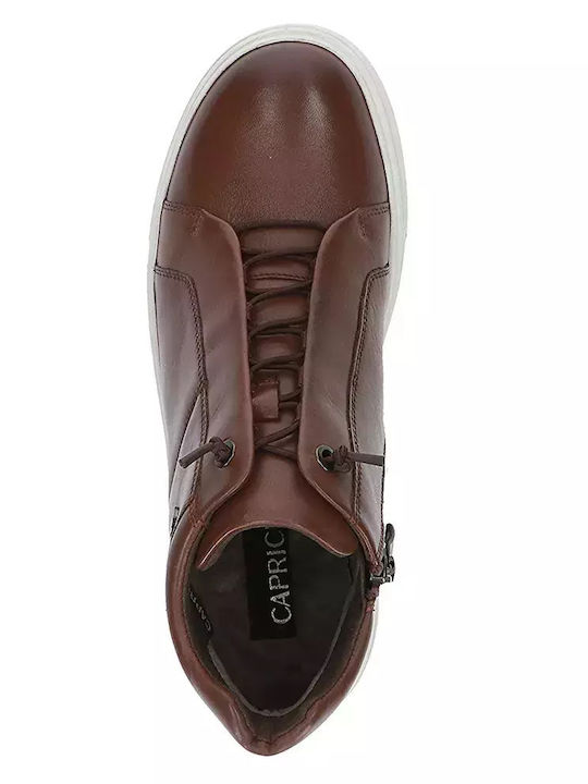 Γυναικεία Μποτάκια Cognac Nappa