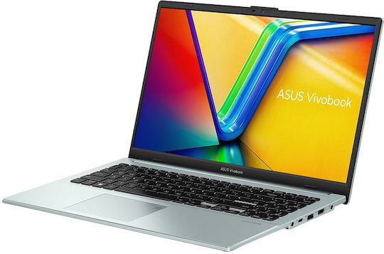 Asus VivoBook Go 15 E1504FA-BQ2345 15.6" (Ryzen 3-7320U/8GB/512GB SSD/Без операционна система) Зелено сиво (BG Клавиатура)