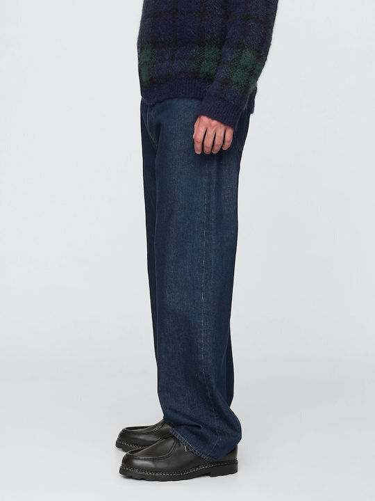 Damenjeans in Weit geschnittener Linie Dark Rinse