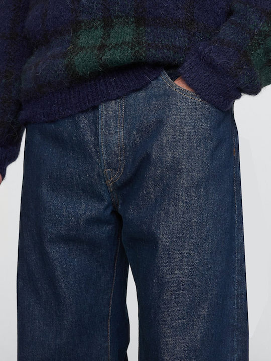 Damenjeans in Weit geschnittener Linie Dark Rinse
