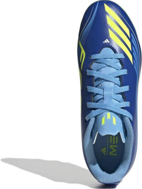 adidas F50 Messi Club Football Shoes with Cleats Blue
