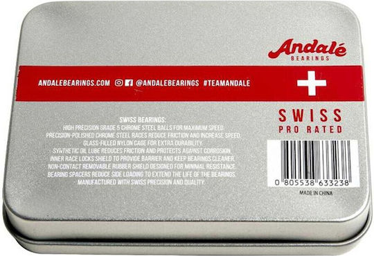 Andale Men Andale Bearing & Spacer Swiss Tin Box 49.11246051 49.11246051