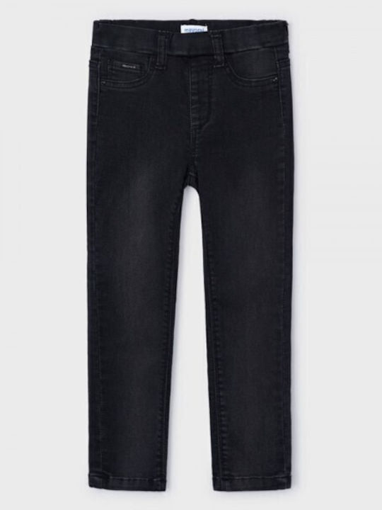 Mayoral Basic Kids' Jeans Trousers Black