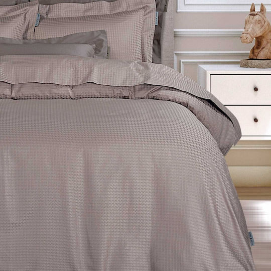 Greenwich Polo Club Classic 2293 Σετ Υπέρδιπλο 4τμχ 250x270εκ. Taupe