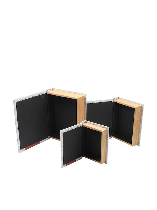 Keskor Set Cutii Decorative Cărți În formă de carte 3buc
