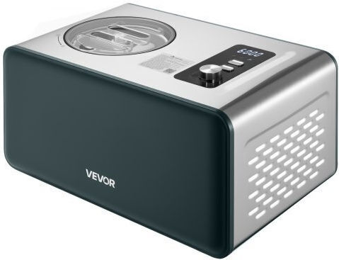 Vevor Παγωτομηχανή 1.5lt Μαύρη