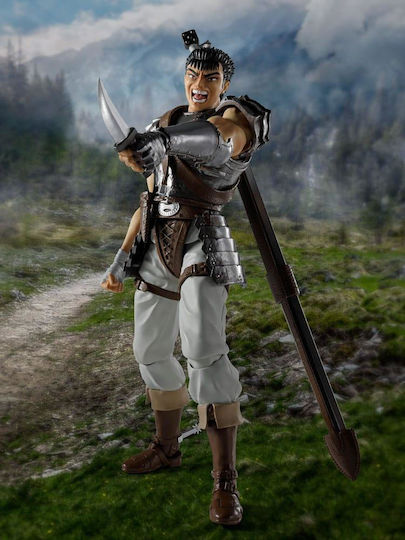 Tamashi Nations Berserk: S.h. Figuarts - Guts (the Band Of The Hawk) Φιγούρα Δράσης ύψους 16εκ. σε Κλίμακα 1:12