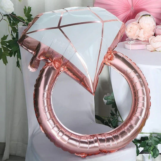 Wedding Balloon Foil Jumbo Pink 60cm