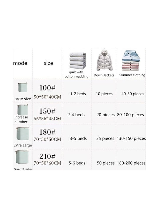 Plastic Storage Box with Lid Green 50x40x50cm 1pcs