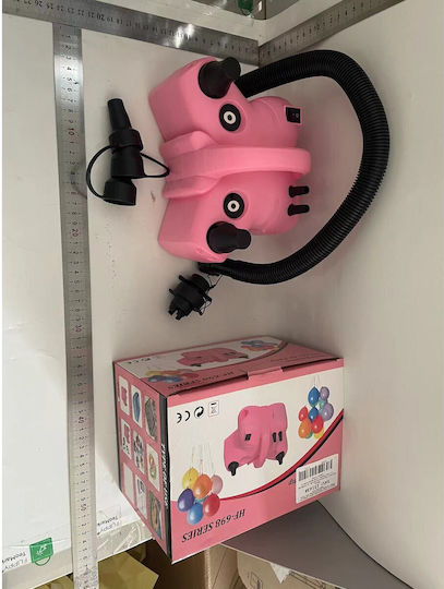 Pompa Electrică de Umflare Baloane Flippy Două Ieșiri Accesorii Incluse 220v 600w Putere Accesorii Petrecere Roz