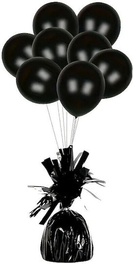 Greutate Baloane Heliu Flippy Folie Franjuri 170g 13 X 5 X 3 Cm Negru