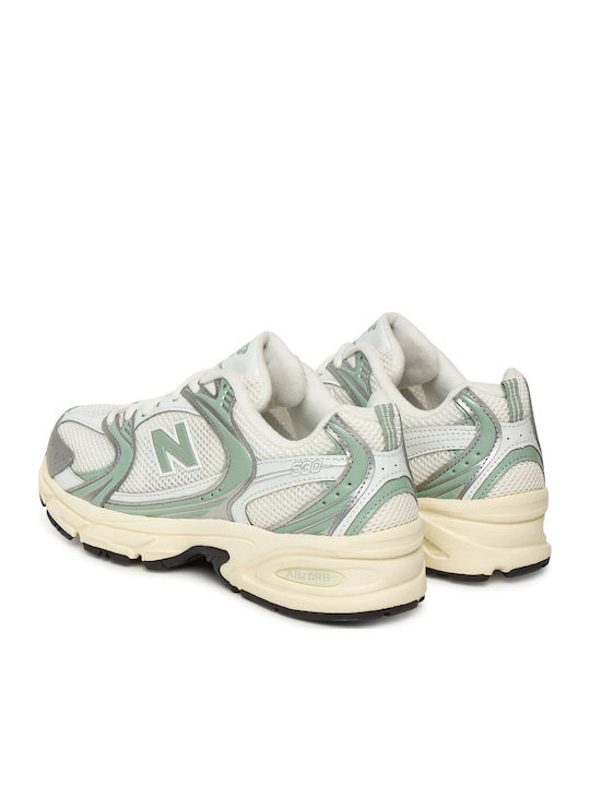 530 Γυναικεία Sneakers Λευκά U530SEB