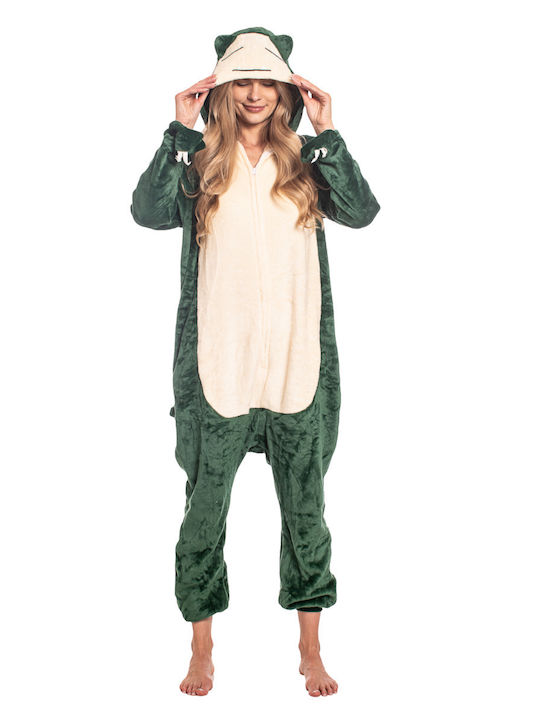Pijama Onesie De Iarnă Pijamale Dama Verde