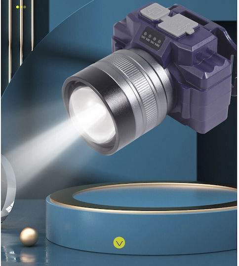Stirnlampe LED IP65 Blau