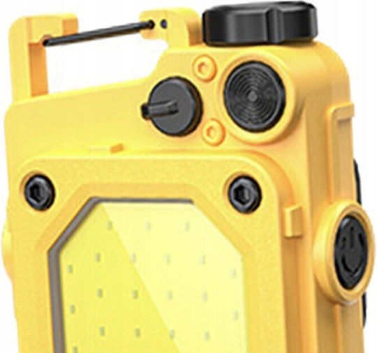 Wiederaufladbar Schlüsselanhänger-Taschenlampe LED Gelb