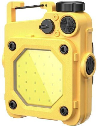 Wiederaufladbar Schlüsselanhänger-Taschenlampe LED Gelb